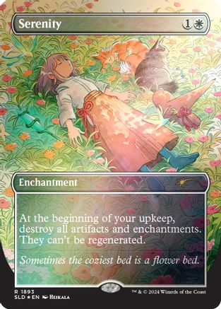 Serenity (1893) Foil - Secret Lair Drop Series