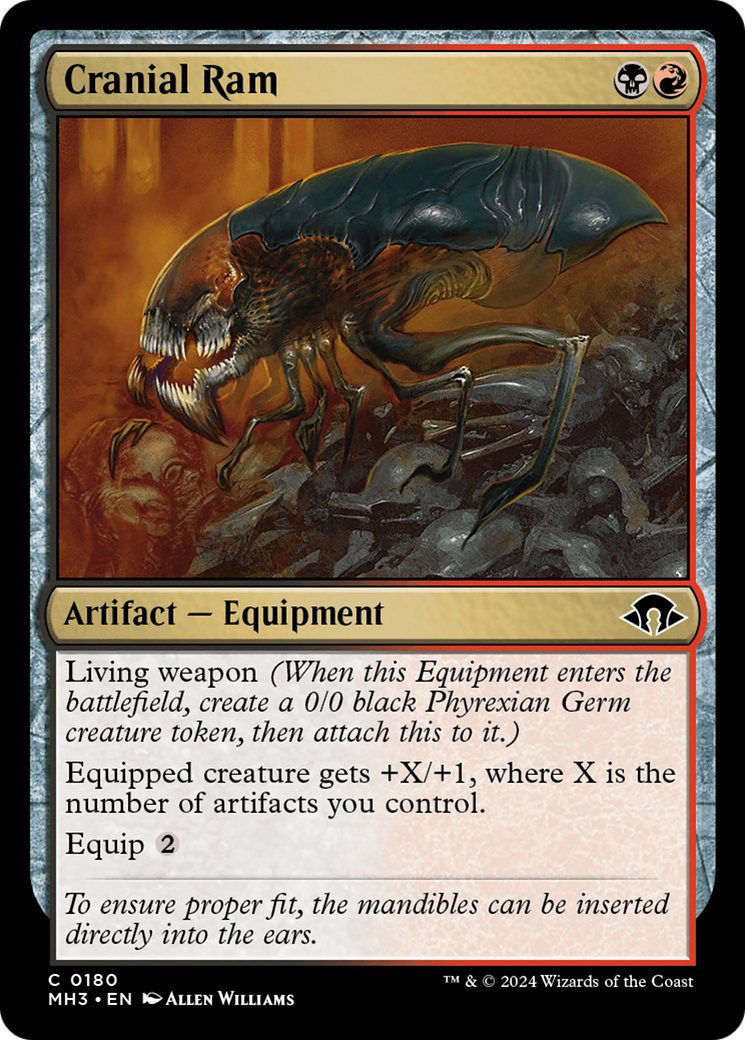 Cranial Ram (180) Foil - Modern Horizons 3