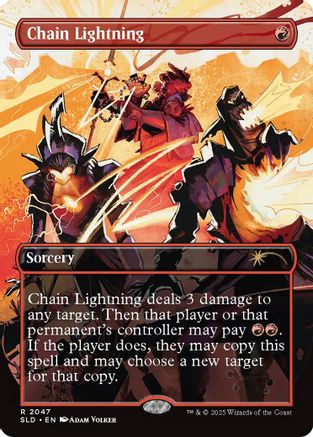 Chain Lightning (2047) - Secret Lair Drop