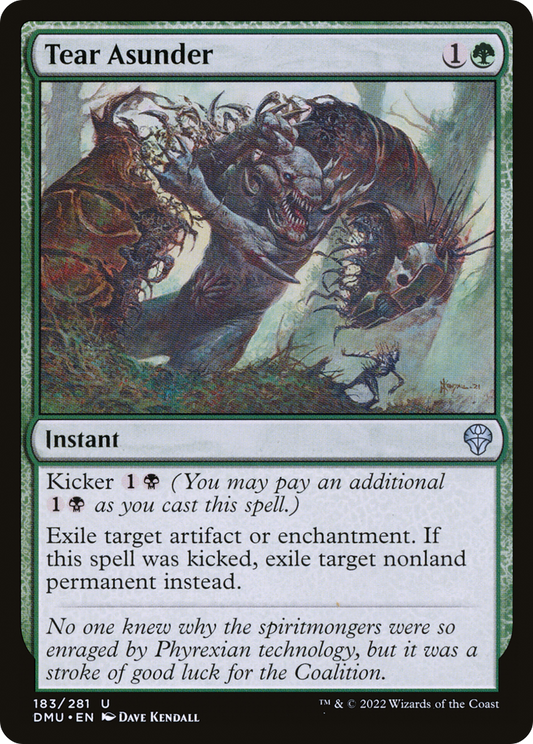 Tear Asunder [Dominaria United] Foil