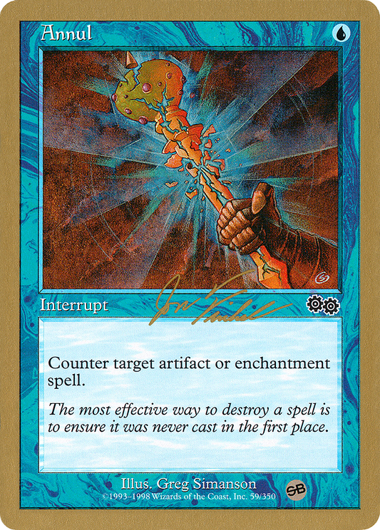 Annul (Retro) (jf59sb) - World Championship Decks 2000