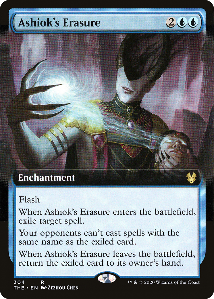 Ashiok's Erasure (Extended Art) (304) Foil - Theros Beyond Death