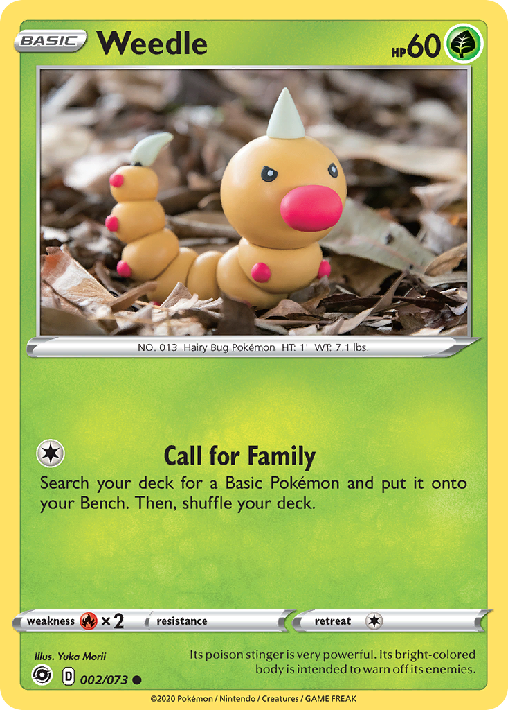 Weedle (002/073) [Sword & Shield: Champion's Path] | Silver Goblin