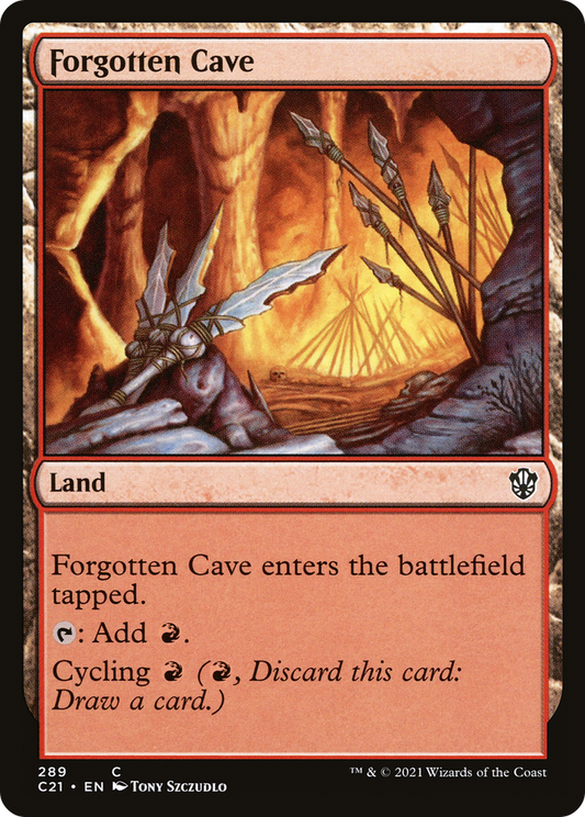 Forgotten Cave (289) - Commander 2021