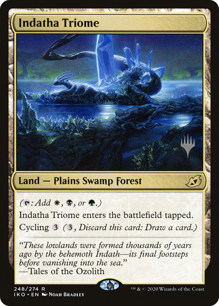 Indatha Triome (248) Foil - Ikoria: Lair of Behemoths Promos