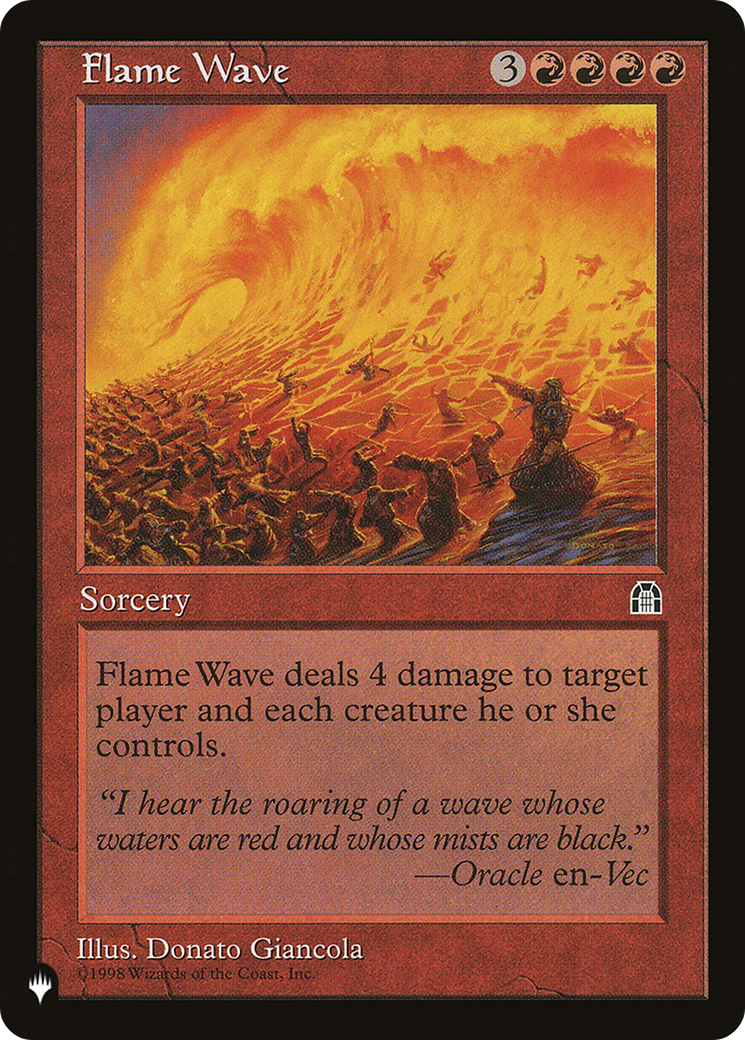 Flame Wave (Retro) (STH-81) - The List