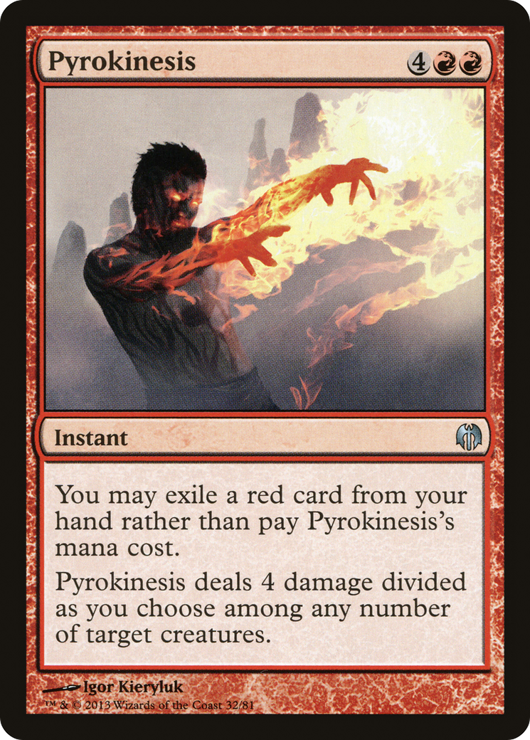 Pyrokinesis (032) - Duel Decks: Heroes vs. Monsters