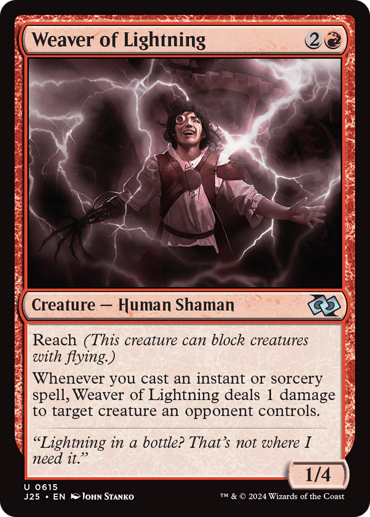 Weaver of Lightning (J25615)  - Foundations Jumpstart