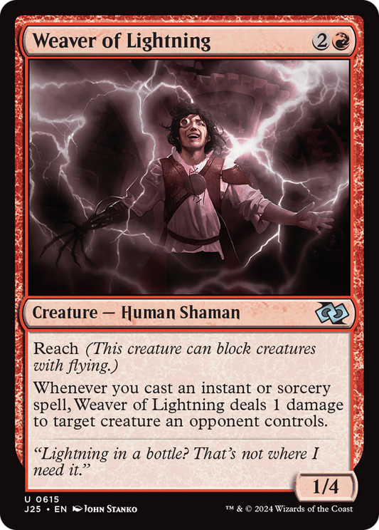 Weaver of Lightning (J25615)  - Foundations Jumpstart