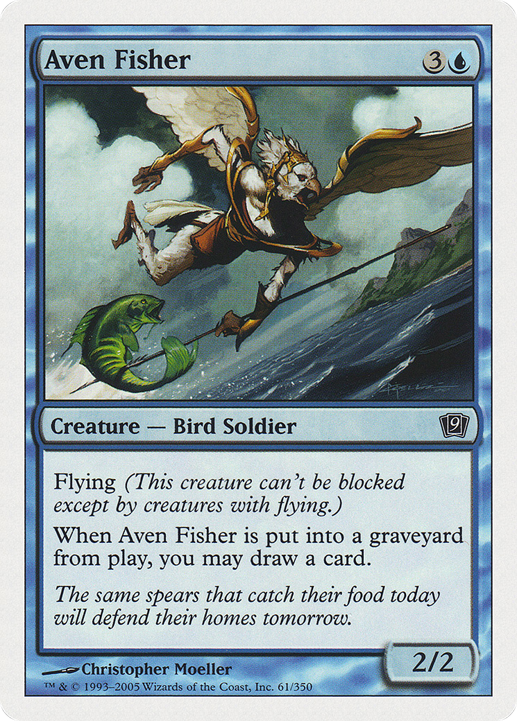 Aven Fisher (061) Foil - Ninth Edition