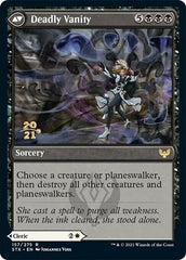 Selfless Glyphweaver // Deadly Vanity [Strixhaven: School of Mages Prerelease Promos] | Silver Goblin