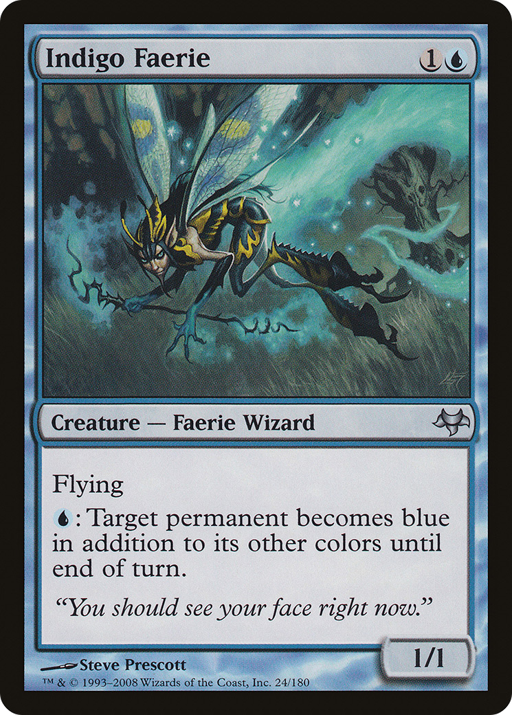 Indigo Faerie (024) Foil - Eventide