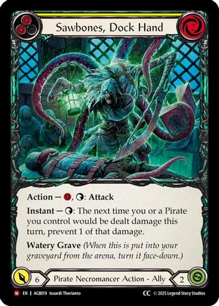 Sawbones, Dockhand (CC Label) (AGB019) - Armory Deck: Gravy Bones