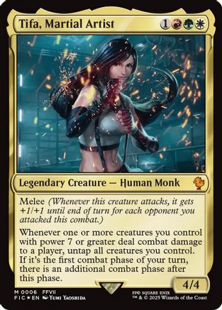 Tifa, Martial Artist (006) - Commander: FINAL FANTASY