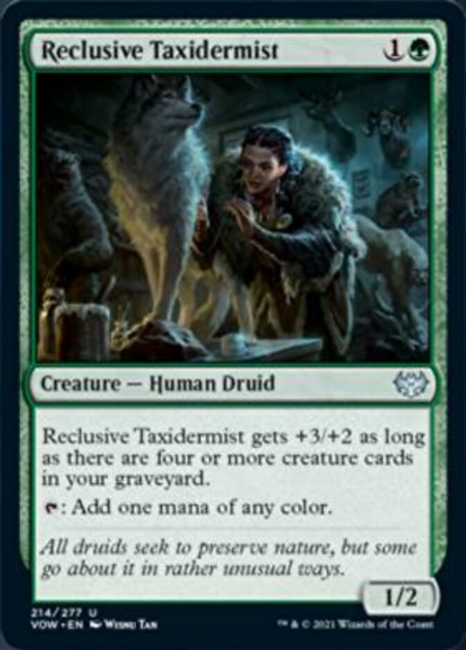 Reclusive Taxidermist [Innistrad: Crimson Vow] | Silver Goblin