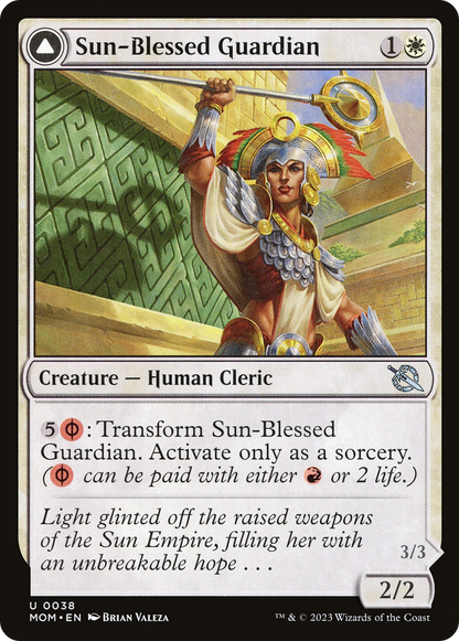 Sun-Blessed Guardian (038) Foil - March of the Machine