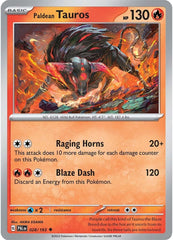 Paldean Tauros (028/193) [Scarlet & Violet: Paldea Evolved] | Silver Goblin