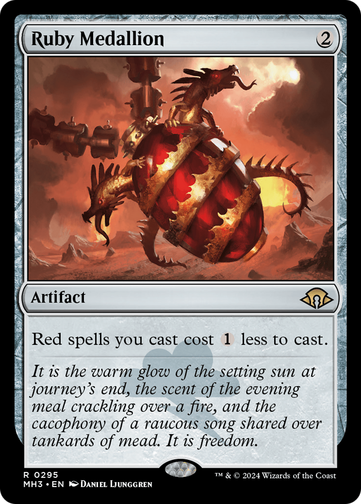 Ruby Medallion (295) Foil - Modern Horizons 3