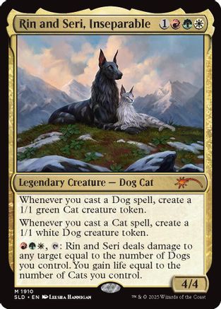 Rin and Seri, Inseparable (1910) - Secret Lair Drop