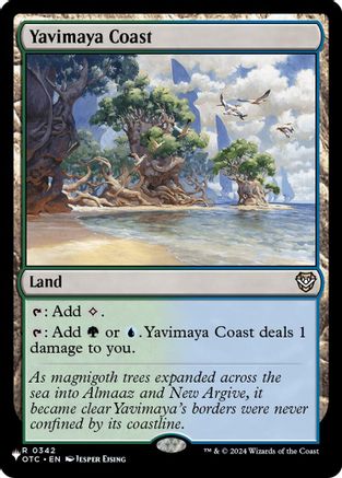 Yavimaya Coast (342) - The List