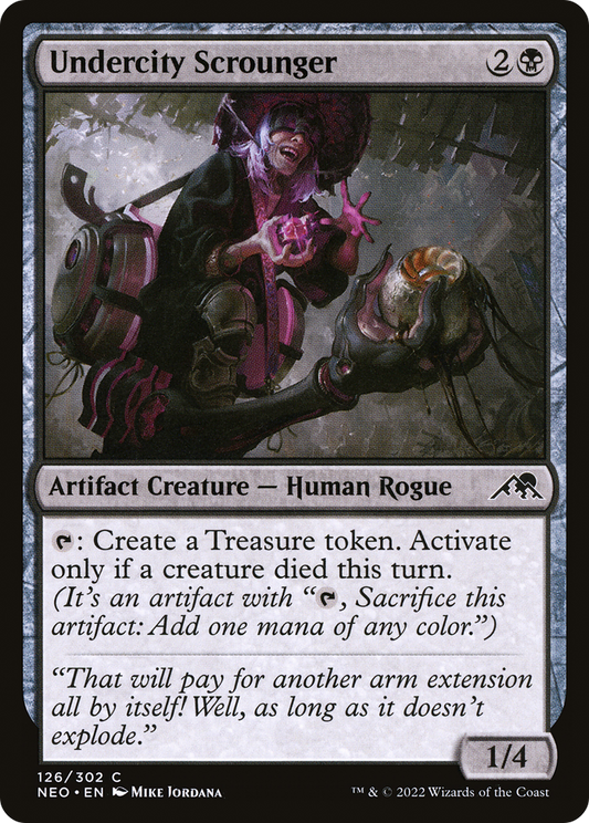 Undercity Scrounger (126) - Kamigawa: Neon Dynasty