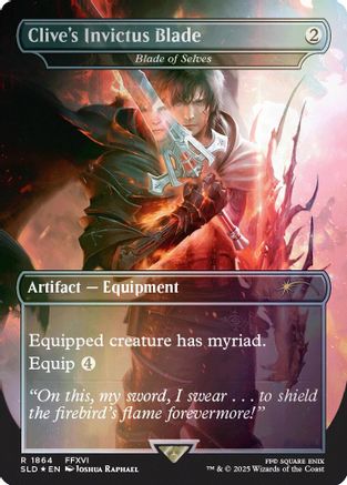 Clive's Invictus Blade – Blade of Selves (1864) Foil - Secret Lair Drop Series