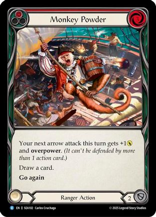 Monkey Powder (SEA102) Rainbow Foil - High Seas