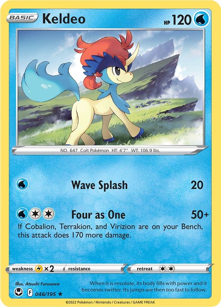 Keldeo (046/195) [Sword & Shield: Silver Tempest] | Silver Goblin