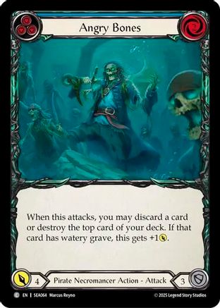 Angry Bones (Blue) (SEA064) - High Seas