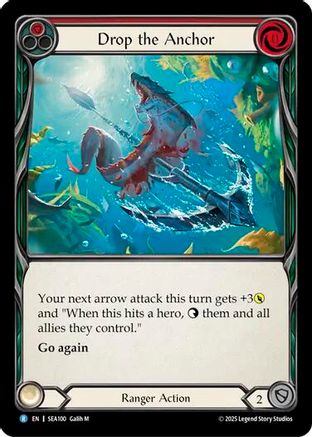 Drop the Anchor (SEA100) Rainbow Foil - High Seas
