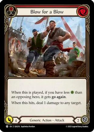Blow for a Blow (SEA216) - High Seas