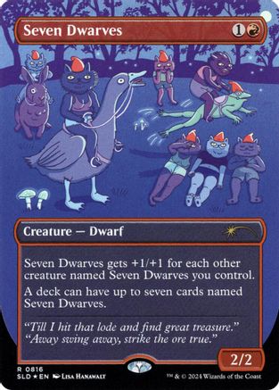 Seven Dwarves (816) Foil - Secret Lair Drop Series
