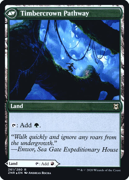 Cragcrown Pathway (261) Foil - Zendikar Rising Promos