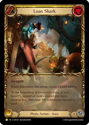 Loan Shark (Treasure) (SEA131) Cold Foil - High Seas