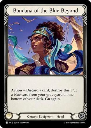 Bandana of the Blue Beyonds (Treasure) (SEA179) Cold Foil - High Seas