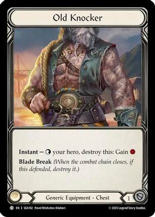 Old Knocker (Treasure) (SEA182) Cold Foil - High Seas