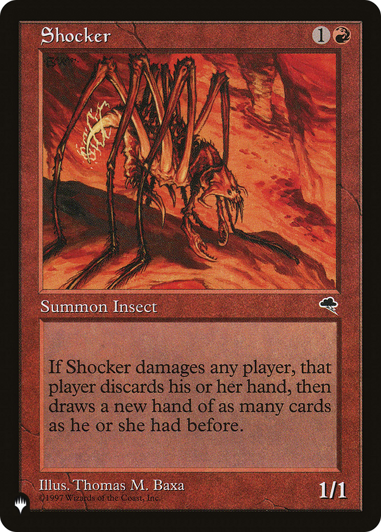 Shocker (Retro) (TMP-204) - The List