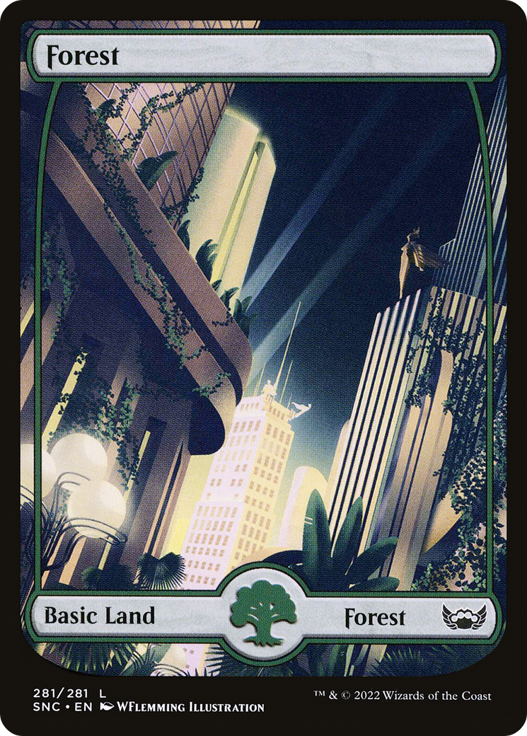 Forest (281) [Streets of New Capenna] Foil