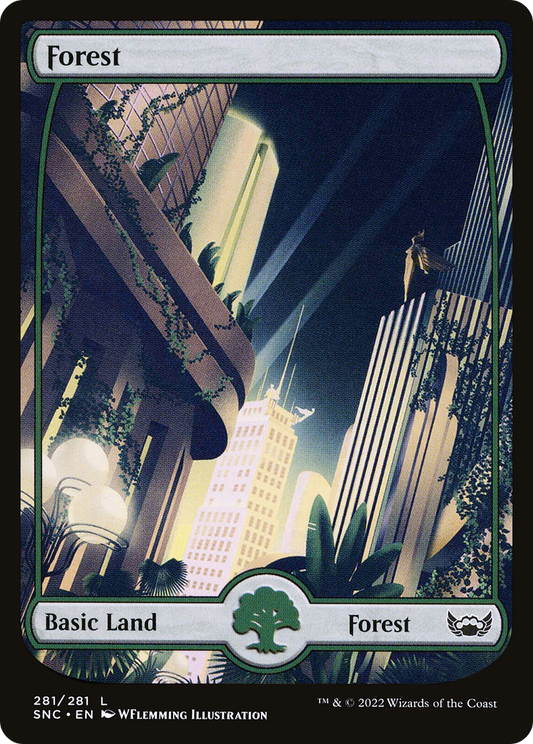 Forest (281) [Streets of New Capenna] Foil