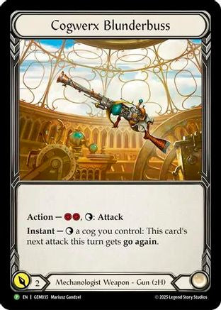 Cogwerx Blunderbuss (GEM035) Cold Foil - GEM Pack 2