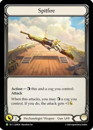 Spitfire (GEM036) Cold Foil - GEM Pack 2