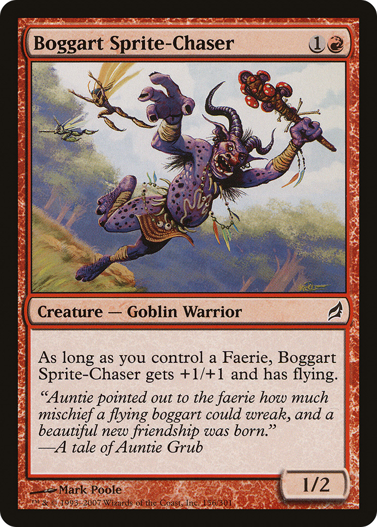 Boggart Sprite-Chaser (156) - Lorwyn