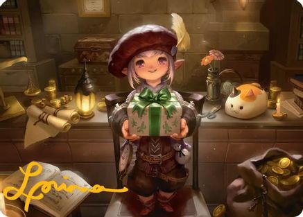 Tataru Taru Art Card (Gold-Stamped Signature) (25) - Art Series: FINAL FANTASY