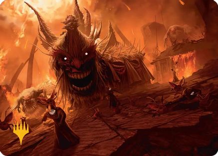 The Final Days Art Card (Gold-Stamped Planeswalker Symbol) (6) - Art Series: FINAL FANTASY