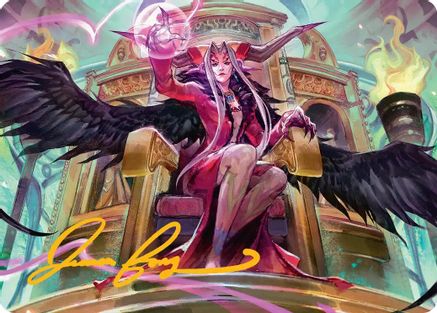 Sorceress's Schemes Art Card (Gold-Stamped Signature) (09) - Art Series: FINAL FANTASY