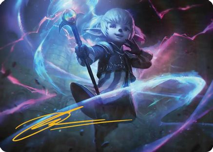 Shantotto, Tactician Magician Art Card (Gold-Stamped Signature) (16) - Art Series: FINAL FANTASY