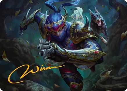 Shadow, Mysterious Assassin Art Card (Gold-Stamped Signature) (26) - Art Series: FINAL FANTASY