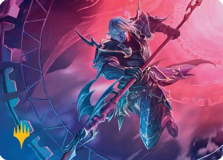 Estinien Varlineau Art Card (Gold-Stamped Planeswalker Symbol) (28) - Art Series: FINAL FANTASY