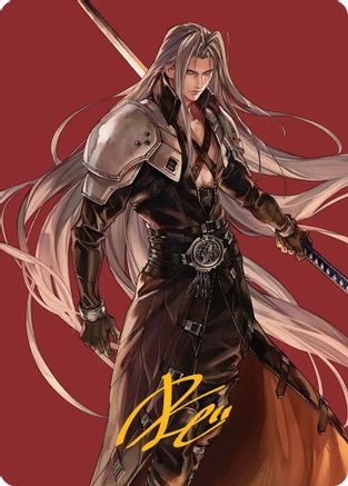 Sephiroth, Fabled SOLDIER Art Card (Gold-Stamped Signature) (44) - Art Series: FINAL FANTASY