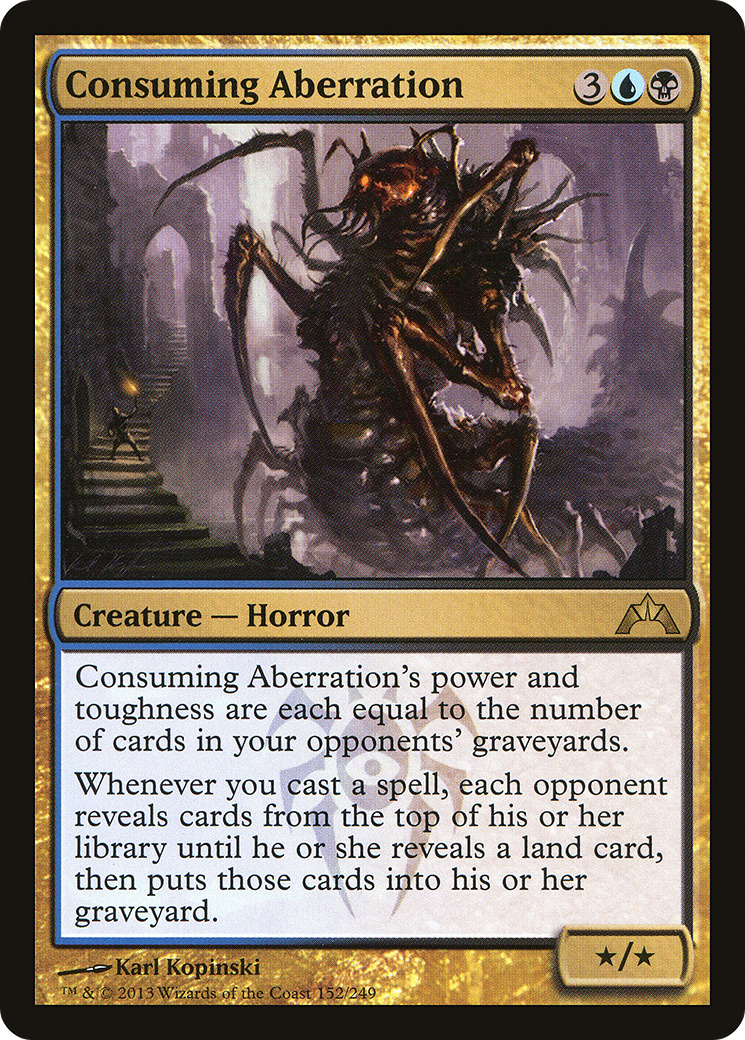 Consuming Aberration (152) Foil - Gatecrash